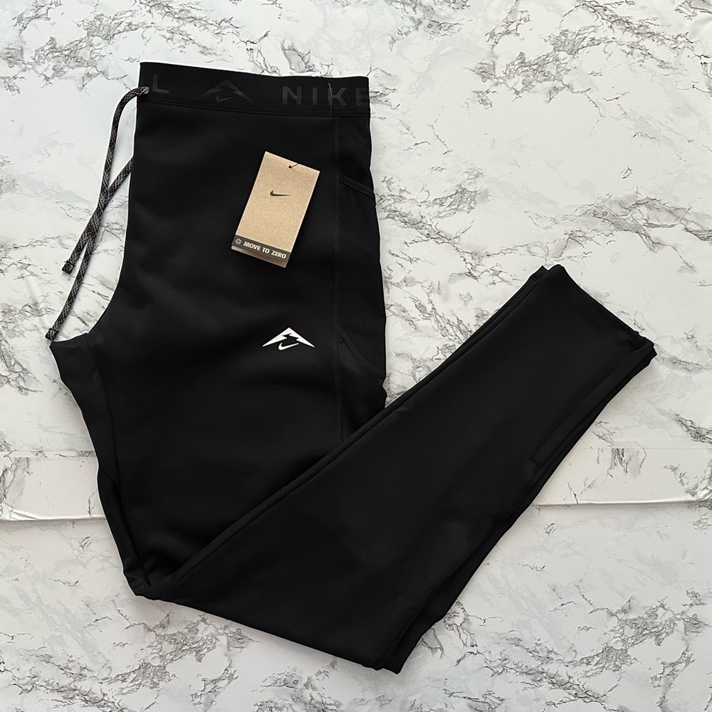 Nike Trail Lunar Ray Winterized Running Tights Pants FB8599-010 Men’s Size XL